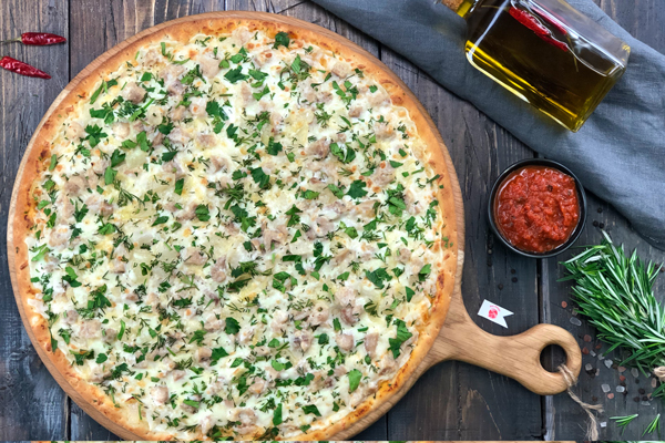 Пицца «Жульен куриный»