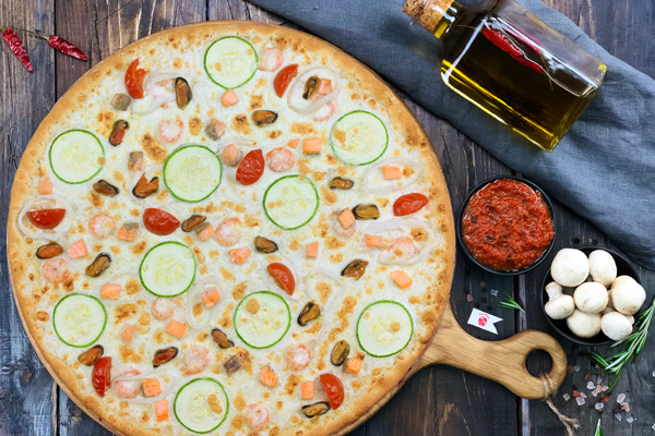 Пицца «Морская сказка»