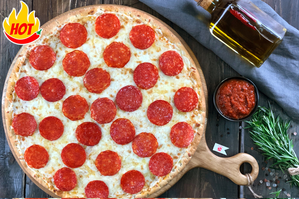 Пицца «Пепперони [ острая ]»